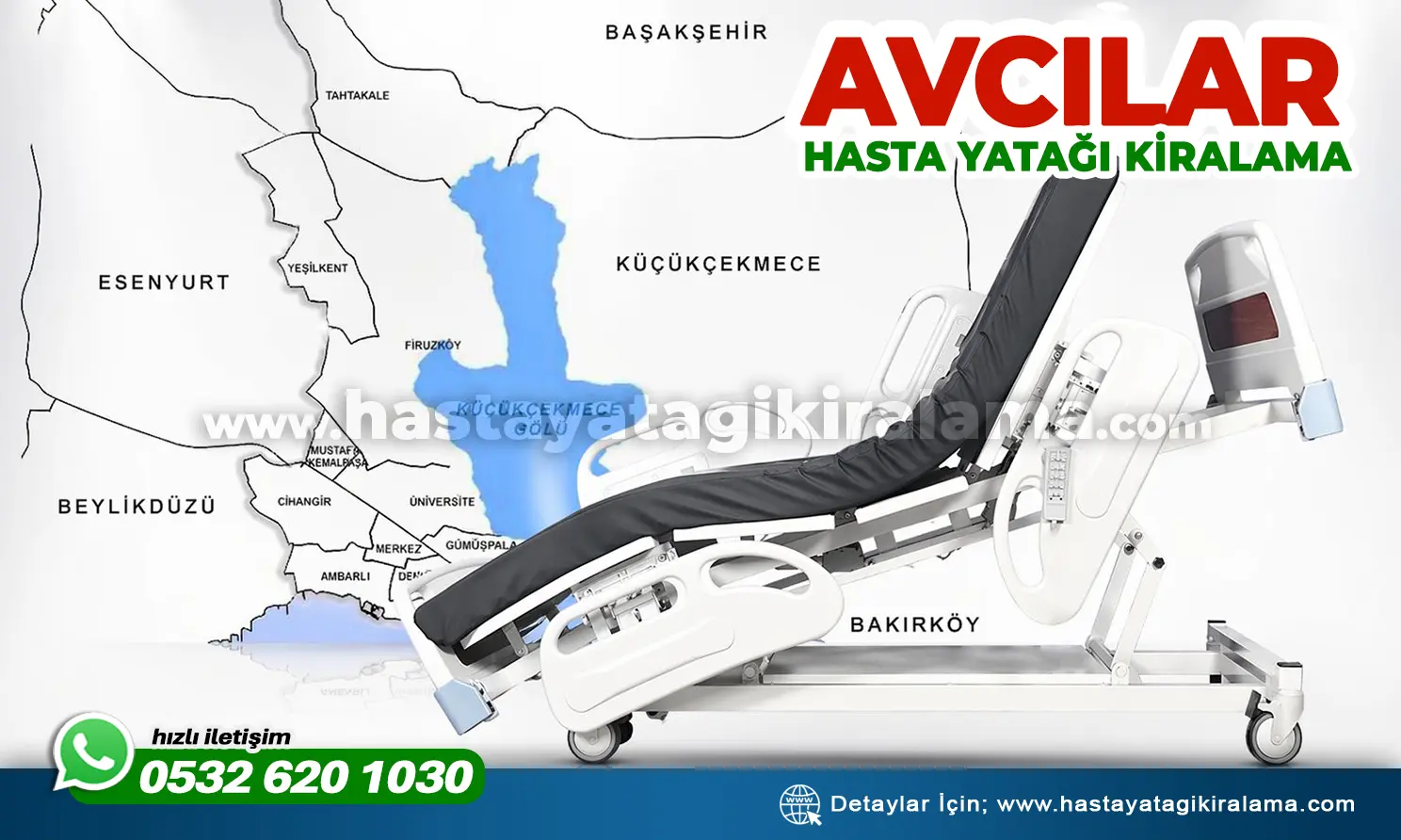 HASTA YATAĞI KİRALAMA AVCILAR | Hızlı ve Kolay Süreç