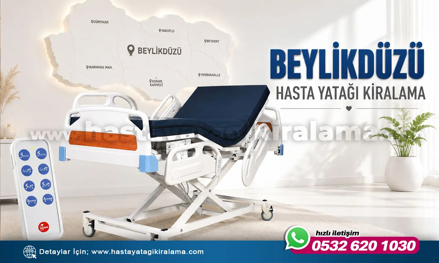 HASTA YATAĞI KİRALAMA BEYLİKDÜZÜ | Profesyonel Kiralama Hizmeti