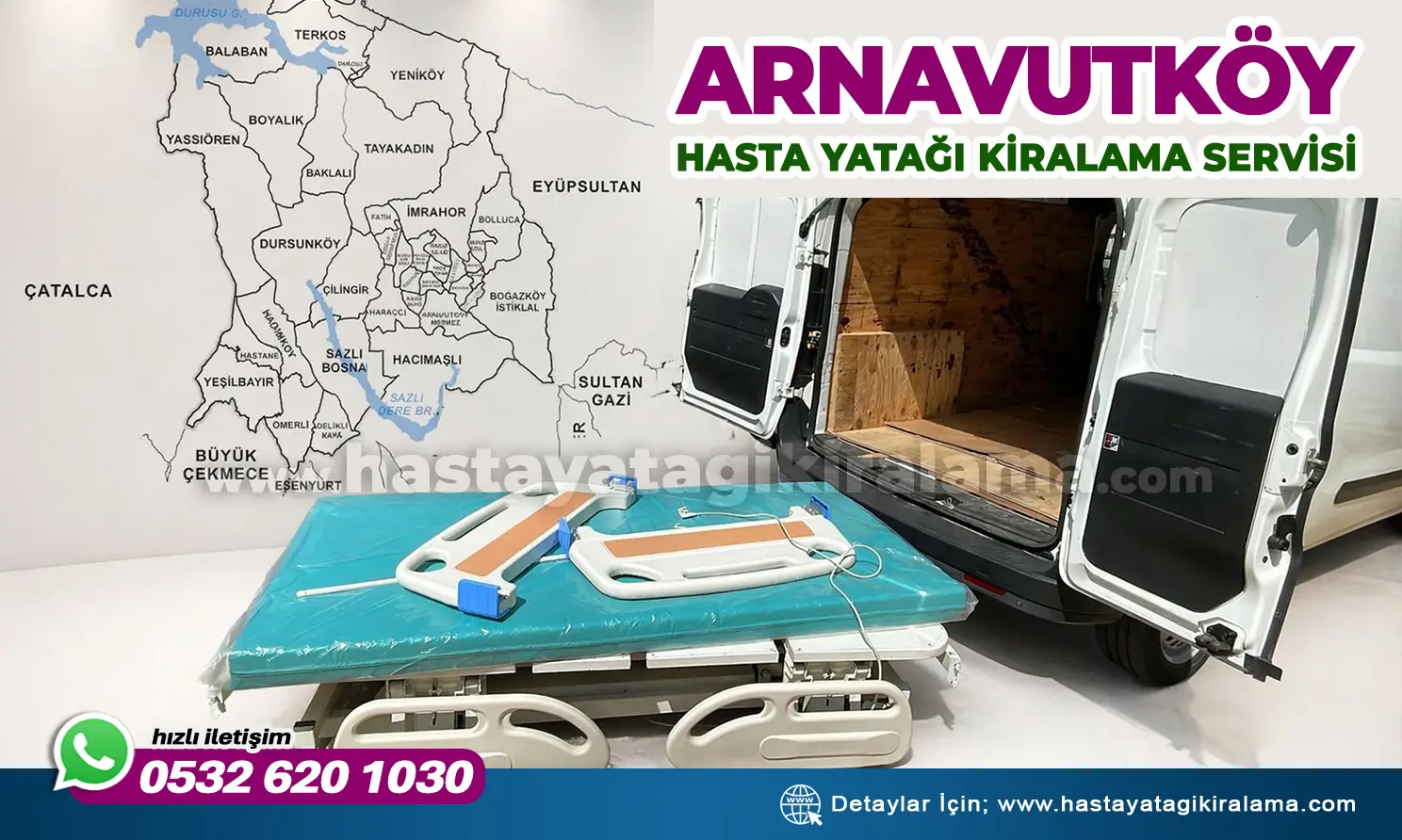 HASTA YATAĞI KİRALAMA ARNAVUTKÖY | Güvenilir ve Profesyonel Hizmet